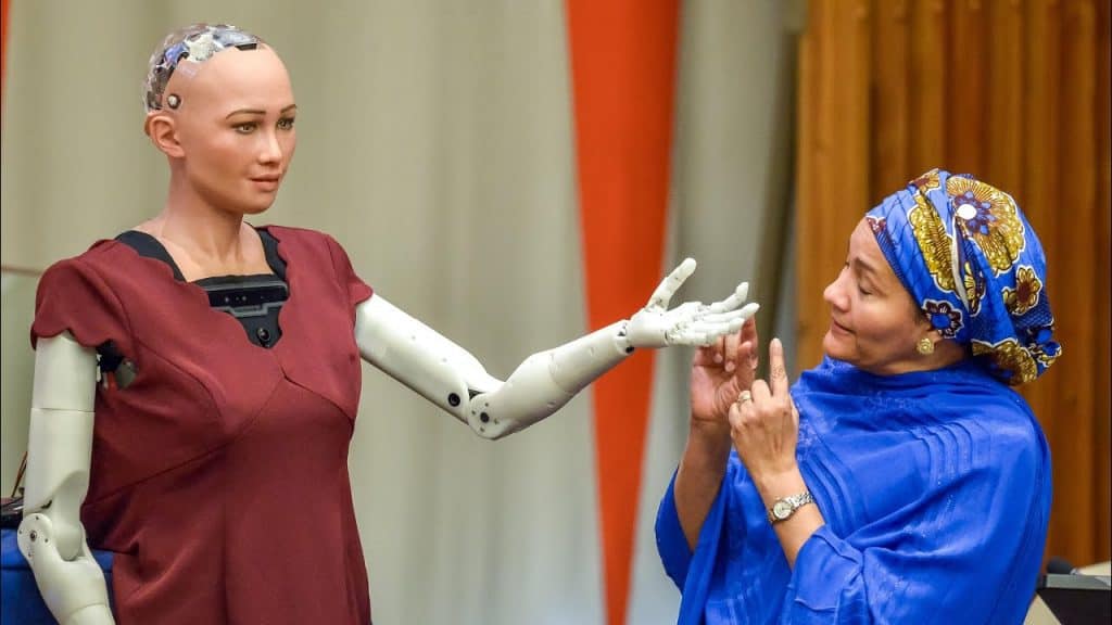 sophia, ell robot humanoide con nacionalidad saudí