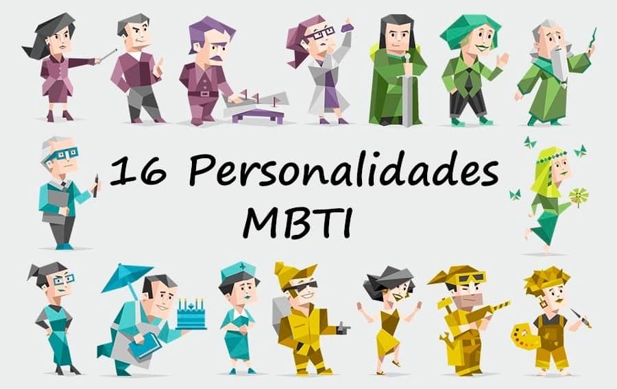 16 personalities of the mbti test