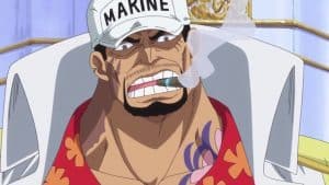 Akainu, Almirante de Flota de la Marina en One Piece, en el top de personajes de One Piece