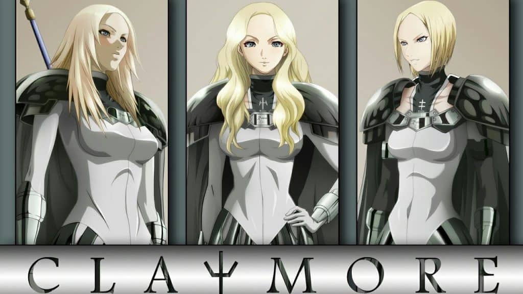 top claymore más poderosas del anime y manga