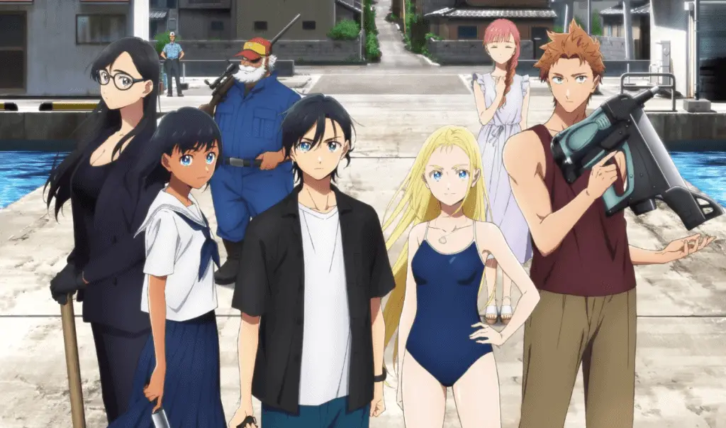 Summer Time Rendering personajes principales del anime