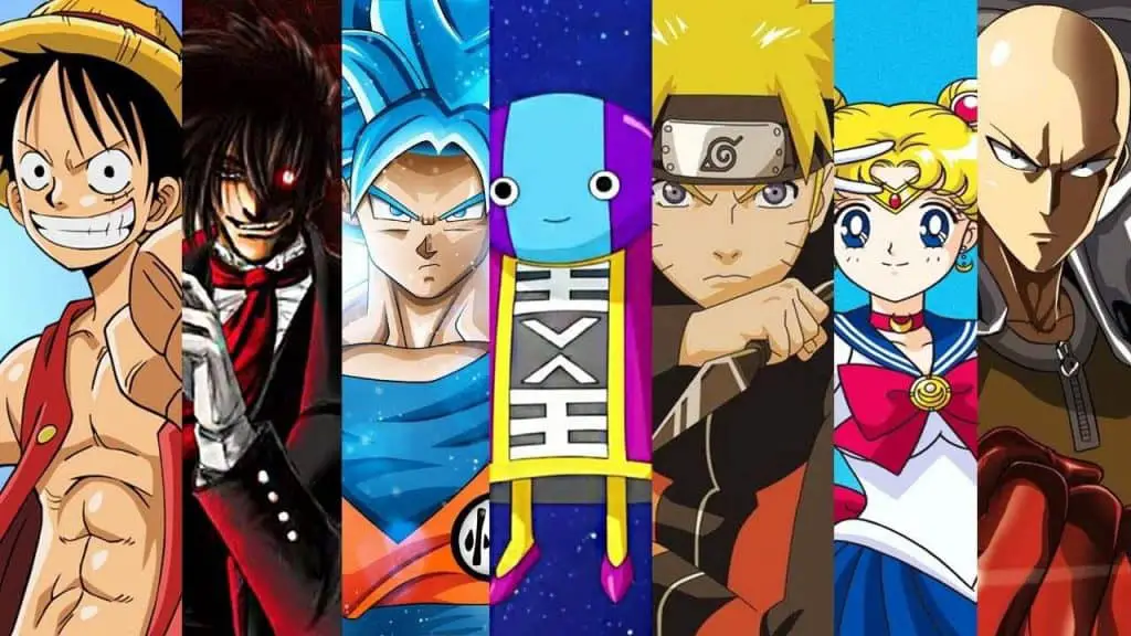top y escala de poder de personajes en el anime y manga