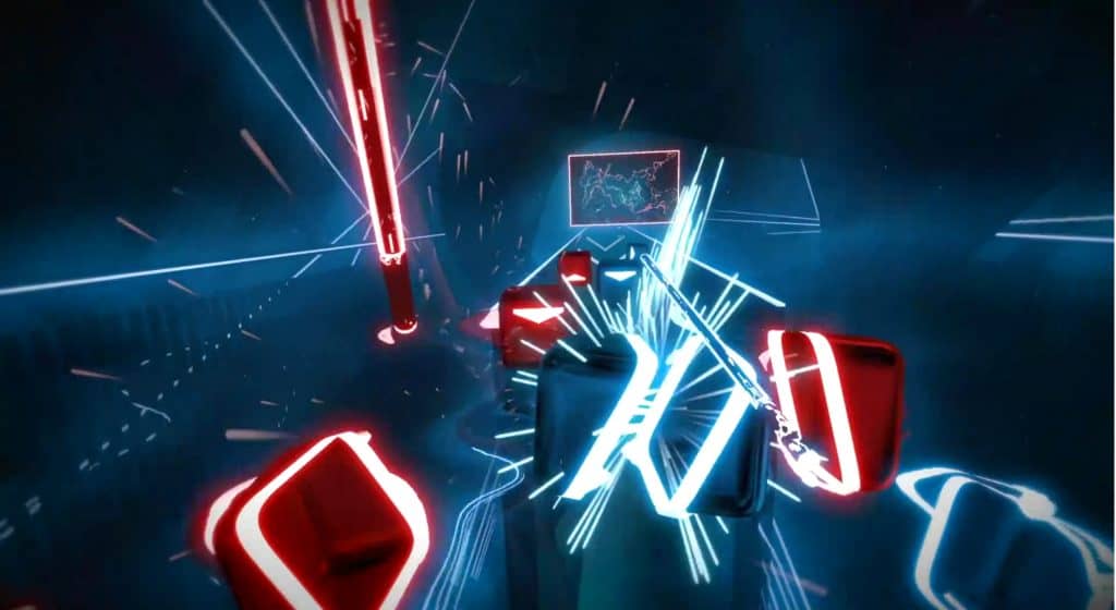 Beat Saber VR jugando al ritmo de la música