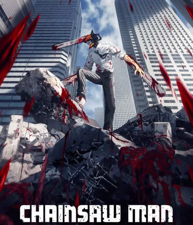 chainsaw man portada del estreno de la segunda temporada y sus referencias