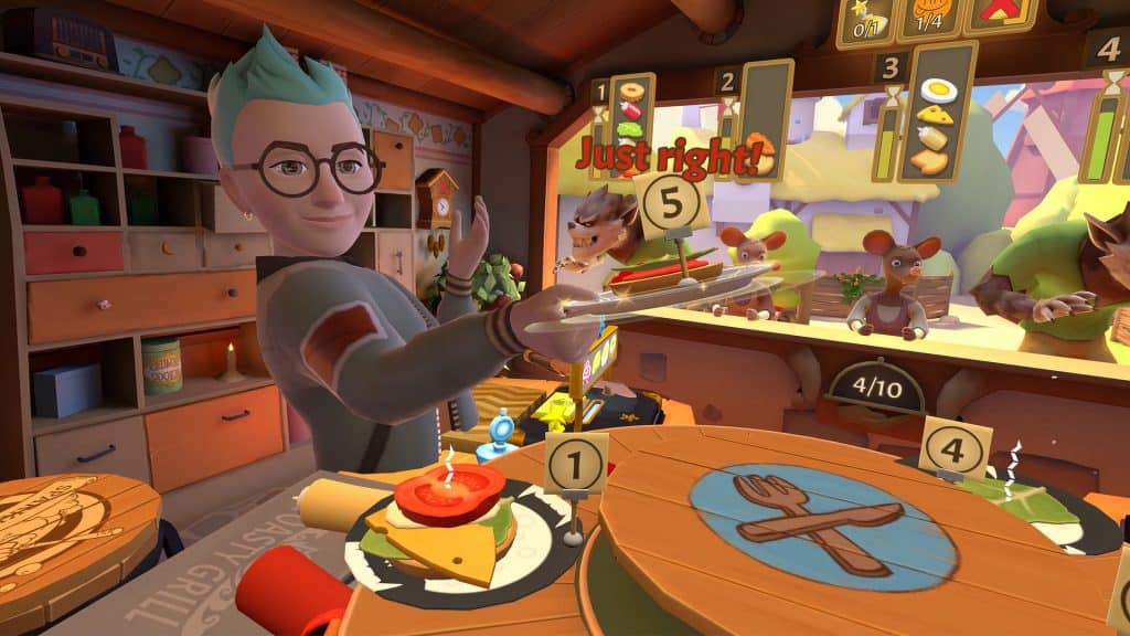 cook out vr coop en realidad virtual humble bundle oferta