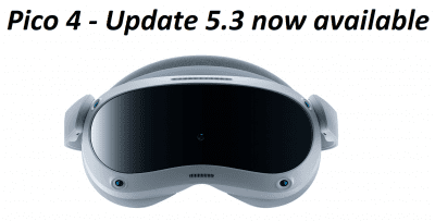 Pico 4 VR update 5.3