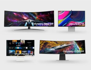 all monitors shown at ces 2024 samsung