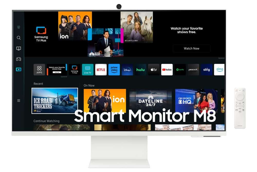 New Samsung M8 Smart Monitor with TV capabilities